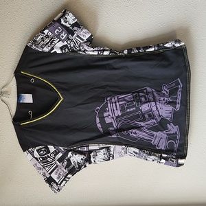 Star Wars R2-D2 Scrub BBC Top